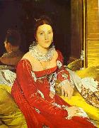Jean Auguste Dominique Ingres Portrait of Madame de Senonnes. China oil painting reproduction
